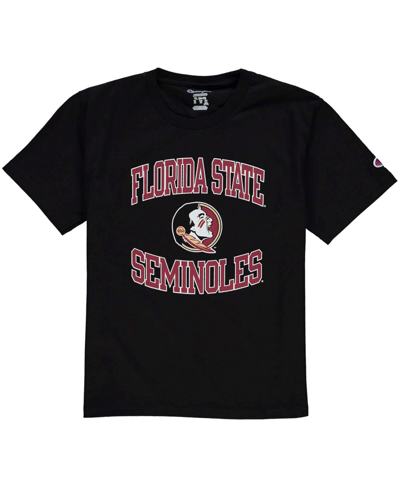 Champion Youth Black Florida State Seminoles Circling Team Jersey T-shirt