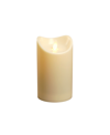 JH SPECIALTIES INC/LUMABASE LUMABASE 5" CREAM BATTERY OPERATED LED CANDLE WITH MOVING FLAME