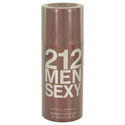 Carolina Herrera 212 Sexy By  Deodorant Spray 5.1 oz For Men