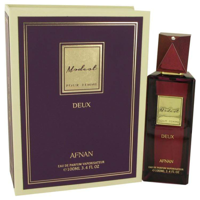 Afnan Modest Pour Femme Deux By  Eau De Parfum Spray 3.4 oz For Women