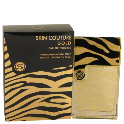 Armaf Skin Couture Gold By  Eau De Toilette Spray 3.4 oz For Men