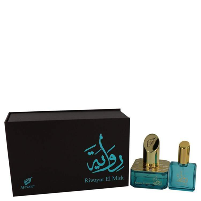 Afnan Riwayat El Misk By  Eau De Parfum Spray + Free .67 oz Travel Edp Spray 1.7 oz For Women