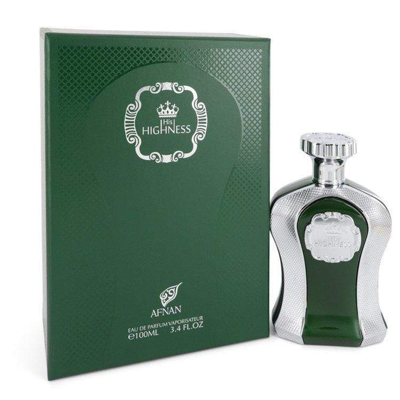Afnan His Highness Green By  Eau De Parfum Spray (unisex) 3.4 oz For Men