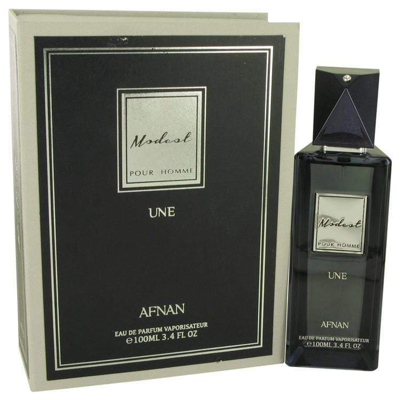 Afnan Modest Pour Homme Une By  Eau De Parfum Spray 3.4 oz For Men