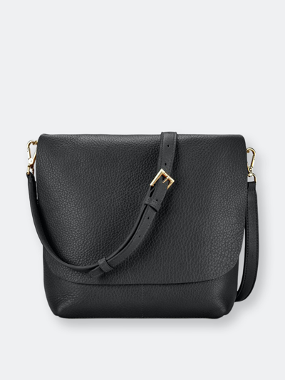 Gigi New York Women's Andi Leather Crossbody Bag In Black