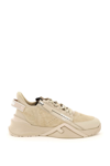 FENDI FLOW SUEDE LEATHER SNEAKERS