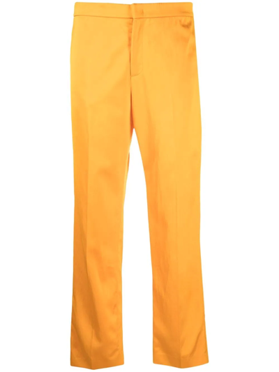 Emilio Pucci Straight-leg Tailored Trousers In Orange