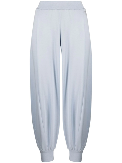 Stella Mccartney Tapered-leg Track Pants In Blue