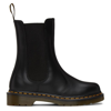 DR. MARTENS' BLACK 2976 SMOOTH CHELSEA BOOTS