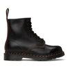 DR. MARTENS' BLACK 1460 LEATHER BOOTS