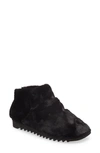 Rag & Bone Eira Faux Fur Bootie Slipper In Black