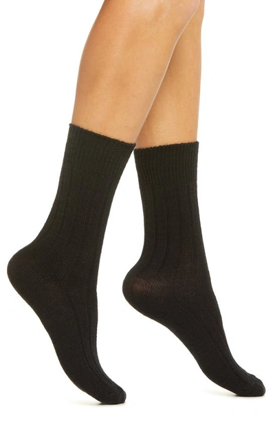 Nordstrom Favorite Boot Socks In Black