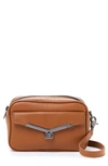 Botkier Valentina Leather Camera Crossbody Bag In Brown
