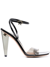 Gianvito Rossi Odissey Black Heeled Sandals In Black