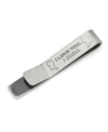 Cufflinks, Inc Star Wars I Love You I Know Hidden Message Tie Bar In Silver-tone