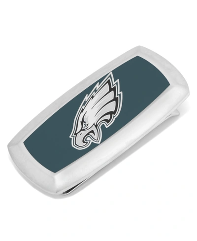 Cufflinks, Inc Nfl Philadelphia Eagles Cushion Money Clip In Green