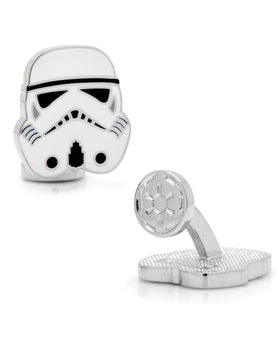 Cufflinks, Inc Star Wars Stormtrooper Cufflinks In Black