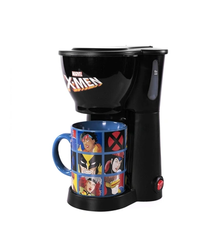 Uncanny Brands Spider-man Single Cup Coffee Maker With Mug In Black