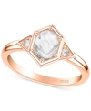 ART CARVED ART CARVED DIAMOND OVAL ROSE-CUT ENGAGEMENT RING (1/2 CT. T.W.) IN 14K WHITE, YELLOW OR ROSE GOLD