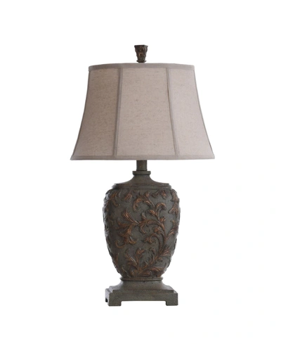 Stylecraft Roman Multi-dimensional Table Lamp In Beige