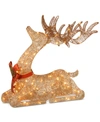 National Tree Company National Tree 31" Prelit Resting Reindeer