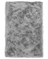 Macy's Fine Rug Gallery Impact Ia100 8' X 10' Shag Area Rug In Silver