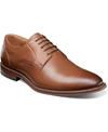 Stacy Adams Men's Marlton Plain Toe Oxford Shoes Men's Shoes In Chocolate