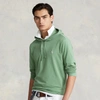 Ralph Lauren Jersey Hooded T-shirt In Outback Green