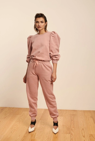 Madeleine Thompson Sam Pant In Dusty Pink