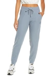Alo Yoga Muse Ribbed High Waist Sweatpants In Steel Blue