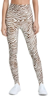 All Access Center Stage Leggings In Zebra