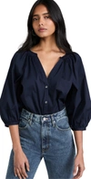 Staud New Dill Top In Navy