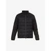 Taion High-neck Quilted Shell-down Jacket In Black