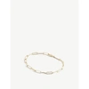 Tom Wood Box-chain 9ct Yellow Gold-plated Sterling-silver Bracelet In Gold