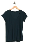 James Perse V-neck T-shirt In Laurel