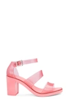 Melissa Model Jelly Sandal In Pink Rubber