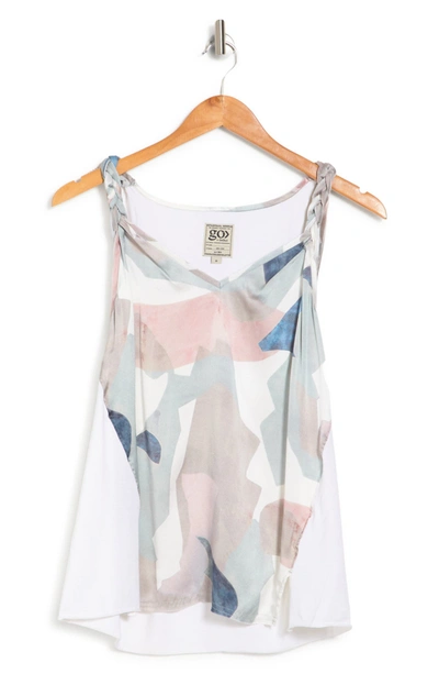 Go By Go Silk Get Twisted Printed Tank In Matisse Cutouts