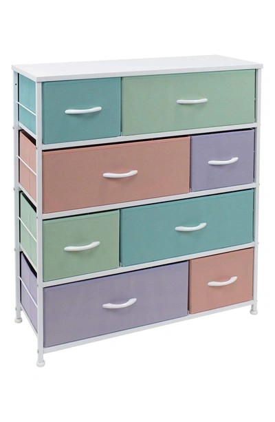 Sorbus 8-drawer Pastel Chest Dresser