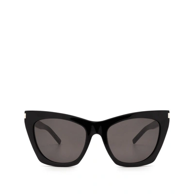 Saint Laurent New Wave 214 Kate Sunglasses In Black