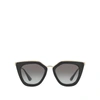 PRADA PRADA PR 53SS BLACK FEMALE SUNGLASSES