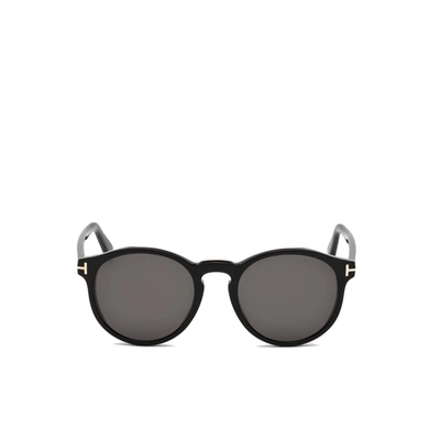 Tom Ford Ft0591 Black Unisex Sunglasses In Multicolor