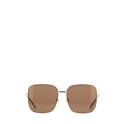 Gucci Gg0443s Gold Female Sunglasses