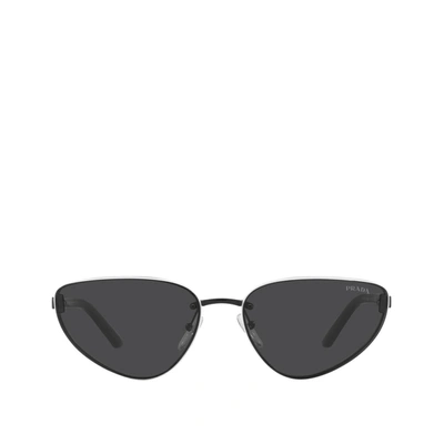 Prada Grey Cat Eye Ladies Sunglasses 0pr 57ws 1ab05b63 In Black