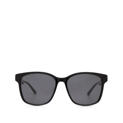 Gucci Gg0417sk Black Unisex Sunglasses In .
