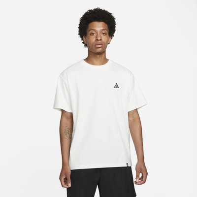 Nike Acg Logo-embroidered T-shirt In Multicolor