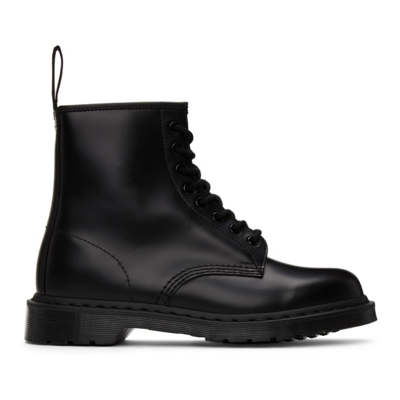 Dr. Martens' 1460 Mono Smooth Leather Lace Up Boots In Black