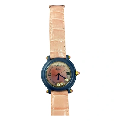 Pre-owned Chopard Watch In Pink