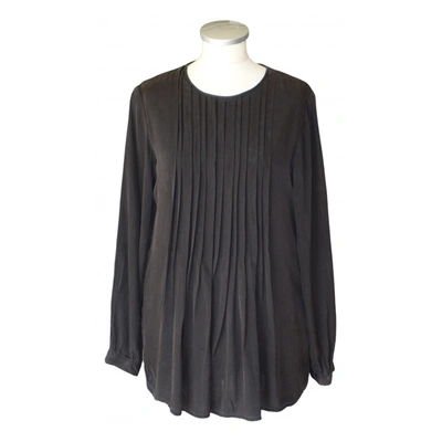 Pre-owned Sly010 Silk Blouse In Black