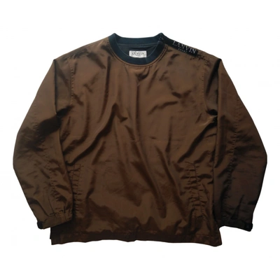 Pre-owned Lanvin Pull In Brown
