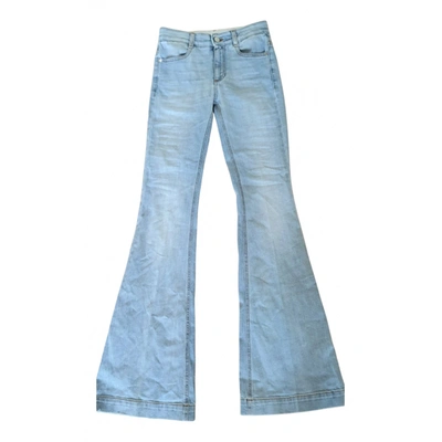 Pre-owned Stella Mccartney Bootcut Jeans In Blue